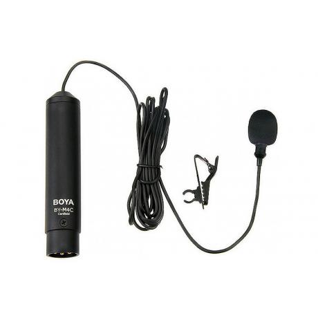 Микрофон Boya BY-M4C Профессиональный кардиоидный петличный микрофон с XLR (3-pin) разъёмом - фото 3