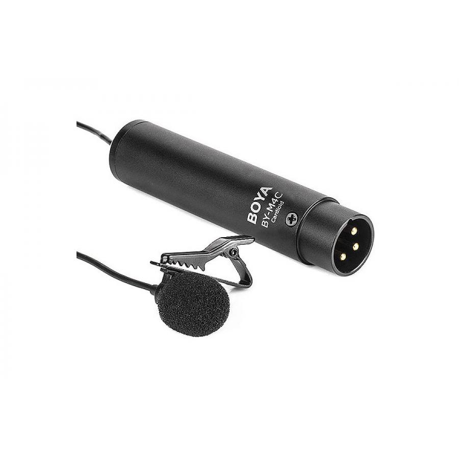 Микрофон Boya BY-M4C Профессиональный кардиоидный петличный микрофон с XLR (3-pin) разъёмом - фото 1