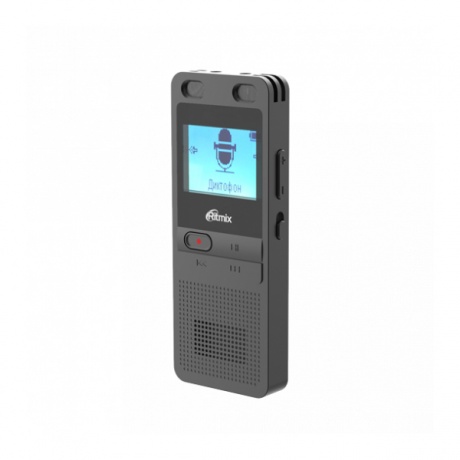 Цифровой диктофон Ritmix RR-910 8Gb Black - фото 2