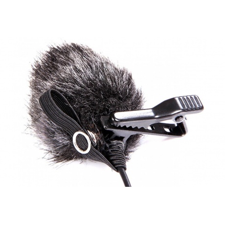 Меховая ветрозащита для петличных микрофонов Boya BY-B05 (3 шт) - фото 1