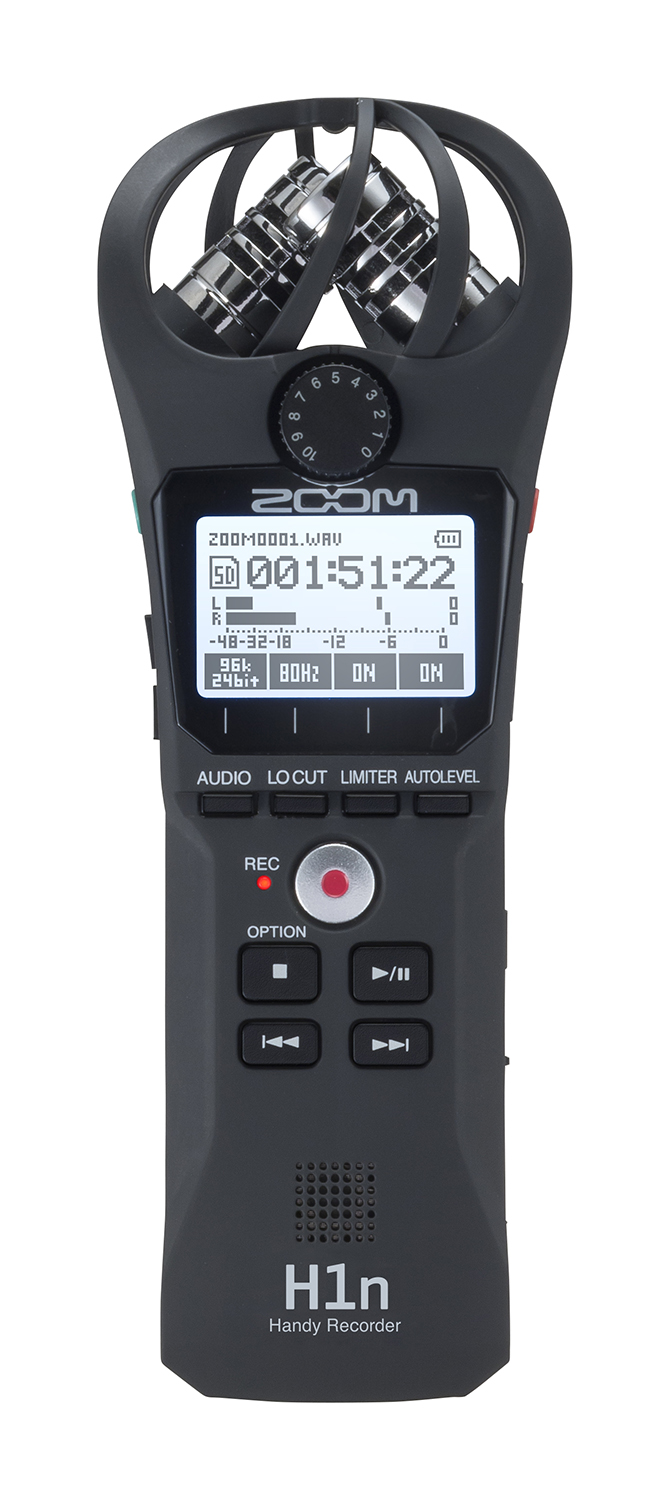 Рекордер Zoom H1n, черный портативный рекордер zoom h5 темно серый