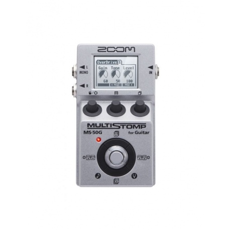Педаль эффектов Zoom MS-50G для электрогитары - фото 2