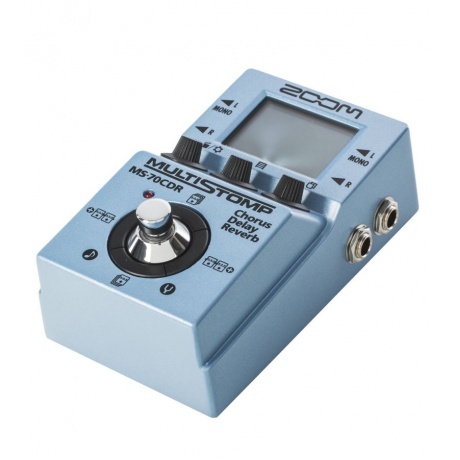 Педаль эффектов Zoom MS-70CDR для электрогитары/Хорус/Дилей/Ревер/Без БП - фото 7