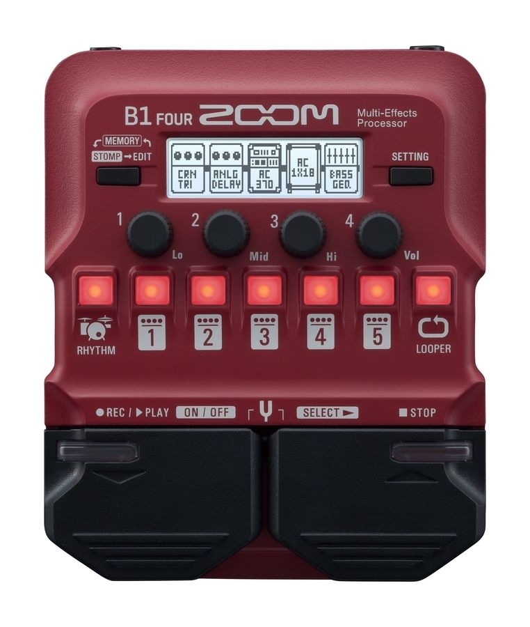 процессоры эффектов и педали для гитары zoom b1x four Процессор эффектов Zoom B1 Four