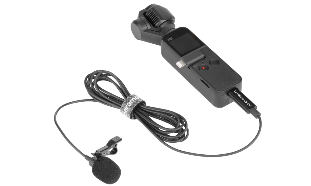 Петличный микрофон Saramonic LavMicro U3-OP с кабелем для DJI Osmo Pocket - фото 1