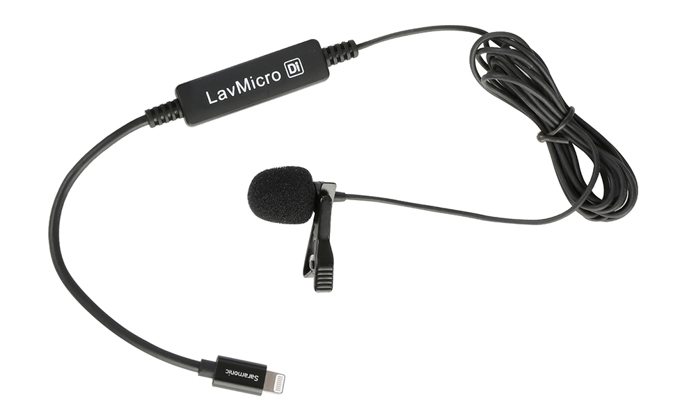 Петличный микрофон Saramonic LavMicro Di для смартфонов (вход Apple Lightning) - фото 1