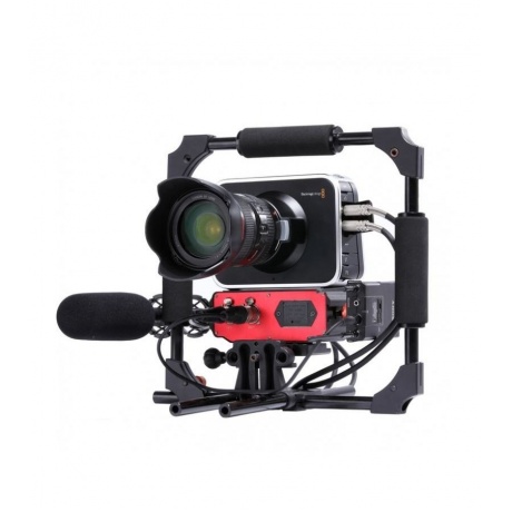 Накамерный микшер Saramonic BMCC-A01 для камер Blackmagic (2 моно-входа XLR, 2 моно-выхода TRS) - фото 7
