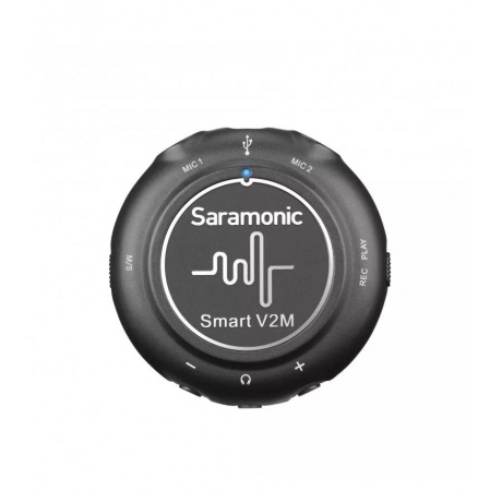 Двухканальный аудиомикшер Saramonic Smart V2M  3.5мм для устройств Android, iOS и компьютеров - фото 2
