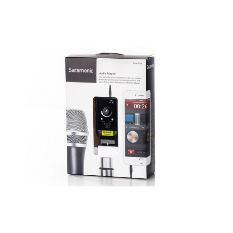 Адаптер Saramonic smartRig II для микрофона с предусилителем (вход XLR) - фото 4