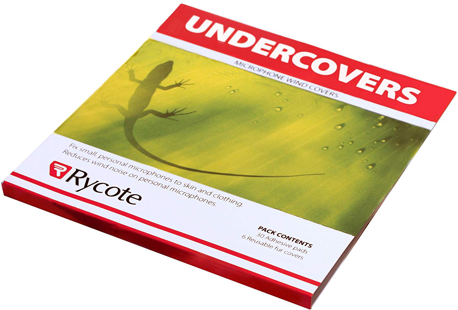 Комплект ветрозащиты для микрофона Rycote Undercovers 30 Stickies Original (RYC065103) White - фото 1