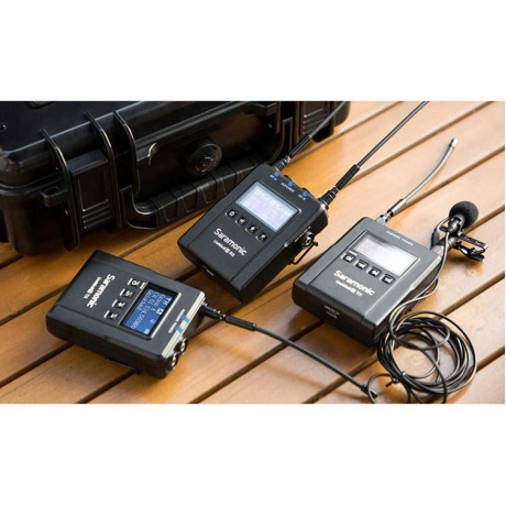 Цифровая радиосистема Saramonic UwMic9s Kit2 (RX9S+TX9S+TX9S) с 2 передатчиками и 1 приемником - фото 2