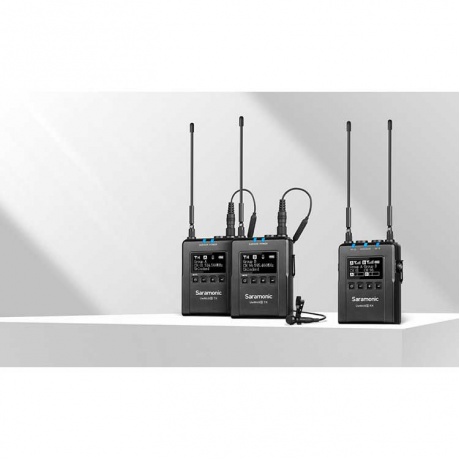 Цифровая радиосистема Saramonic UwMic9s Kit2 (RX9S+TX9S+TX9S) с 2 передатчиками и 1 приемником - фото 5