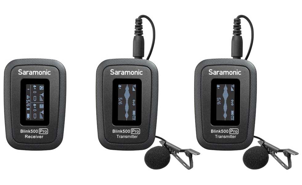 Радиосистема Saramonic Blink500 Pro B2 радиостистема приемник и 2 передатчика с кейсом-зарядкой