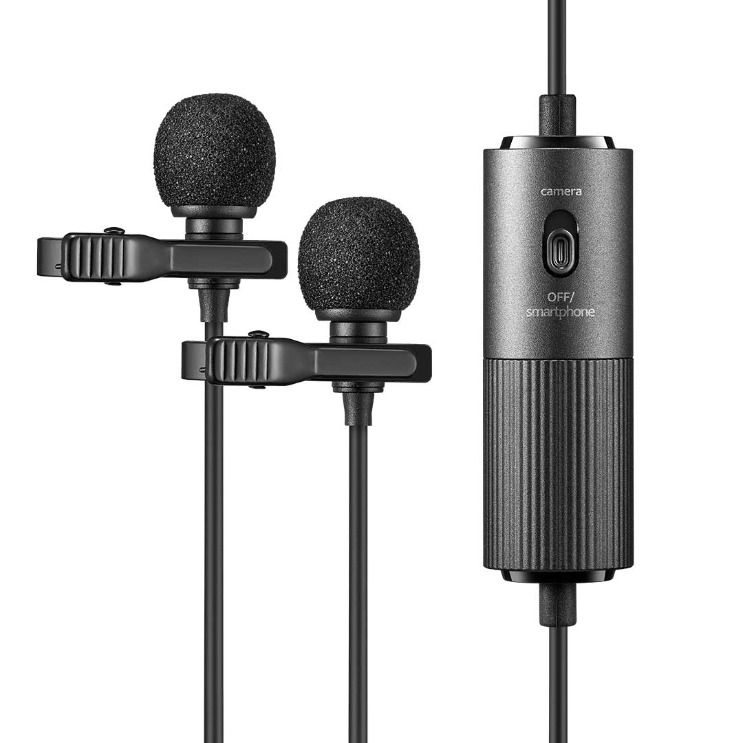 Микрофон петличный Godox LMD-40C двойной Микрофон петличный Godox LMD-40C двойной