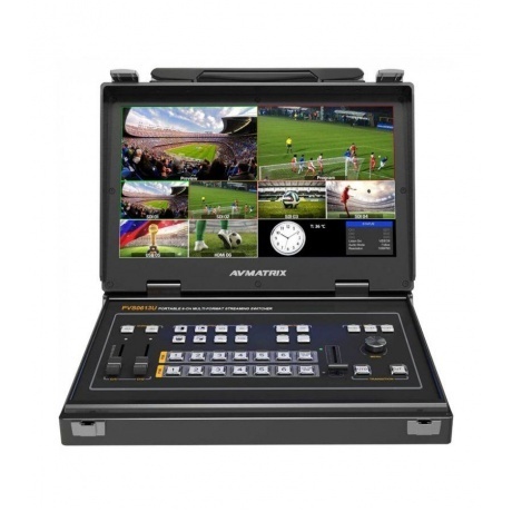

Видеомикшер AVMATRIX PVS0613U портативный 6CH SDI USB