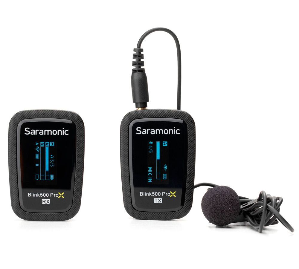 Радиосистема Saramonic Blink500 ProX B1 приемник и передатчик с кейсом-зарядкой радиосистема saramonic blink500 pro rxuc 2 4гц приемник разъем type c