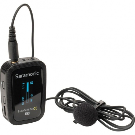 Радиосистема Saramonic Blink500 ProX B3(TX+RXDI) 2,4Гц приемник + передатчик, разъем Lightning (iPhone) - фото 2