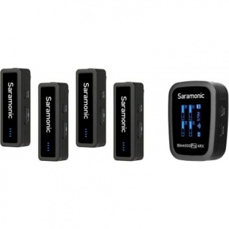 Радиосистема Saramonic Blink500 Pro B8 приемник и 4 передатчика