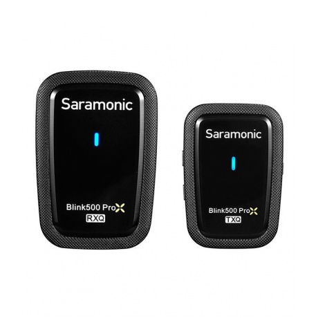 Радиосистема Saramonic Blink500 ProX Q10(TX+RX) 2,4Гц приемник + передатчик, разъем 3,5мм - фото 2