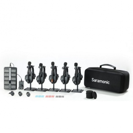 

Интерком-система Saramonic WiTalk9 WT5S 1,9 гГц одновременной связи для 5 человек (комплект)