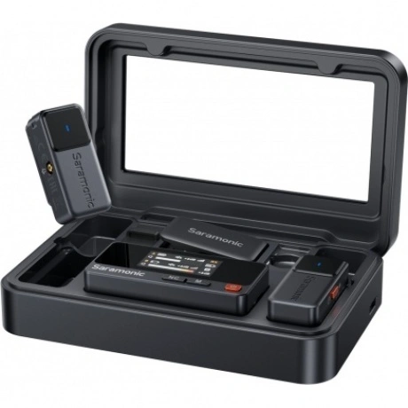 Радиосистема Saramonic Air-01 (TX+TX+RX) 2,4 ГГц приемник + 2 пе...