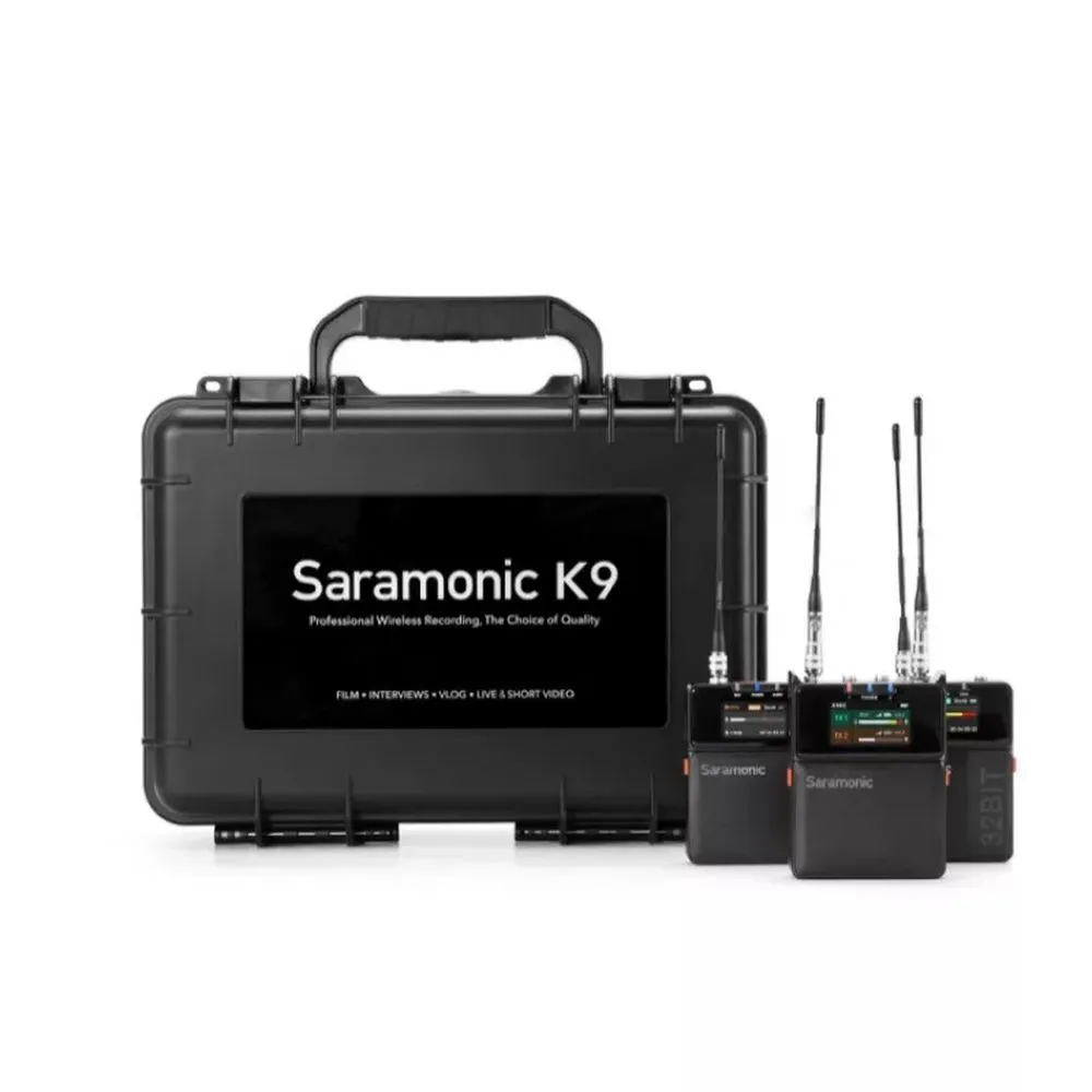 Радиосистема Saramonic K9 (TX+TX+RX) УВЧ приемник + 2 передатчика (кейс) - фото 11