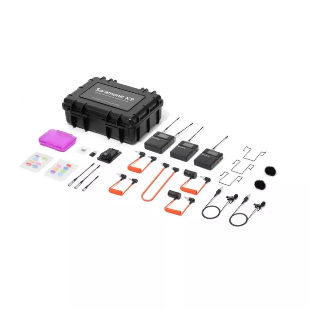 Радиосистема Saramonic K9 (TX+TX+RX) УВЧ приемник + 2 передатчика (кейс) - фото 15