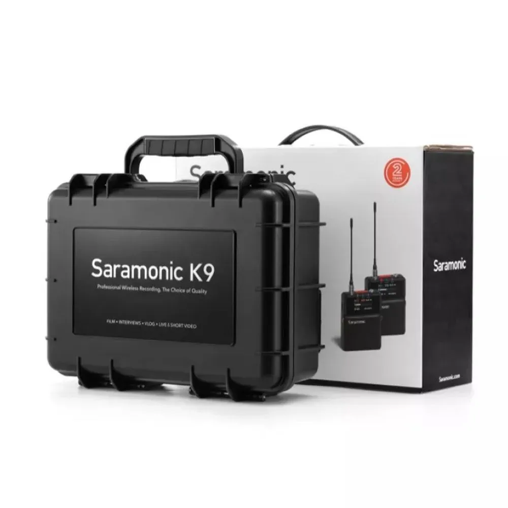 Радиосистема Saramonic K9 (TX+TX+RX) УВЧ приемник + 2 передатчика (кейс) - фото 6