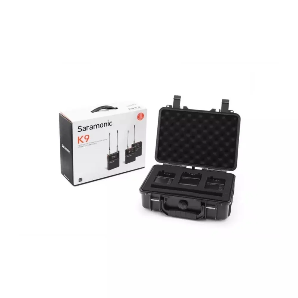 Радиосистема Saramonic K9 (TX+TX+RX) УВЧ приемник + 2 передатчика (кейс) - фото 9
