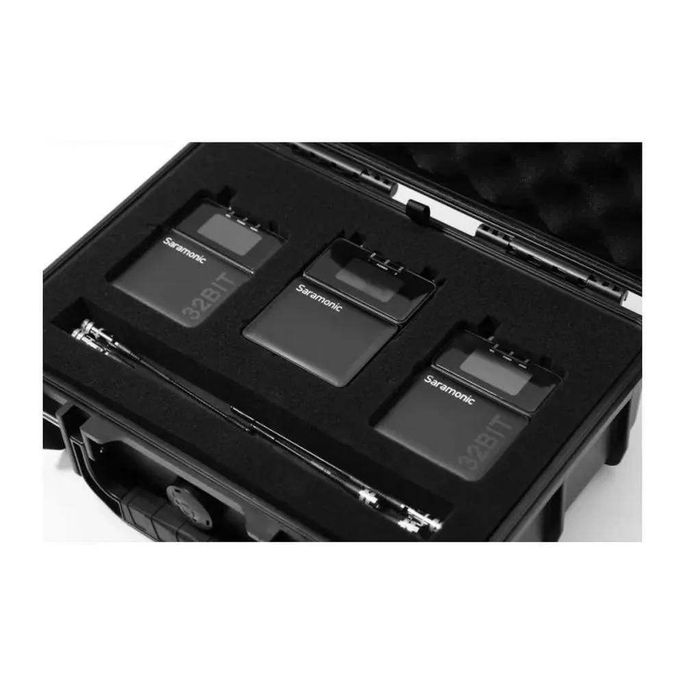 Радиосистема Saramonic K9 (TX+TX+RX) УВЧ приемник + 2 передатчика (кейс) - фото 10