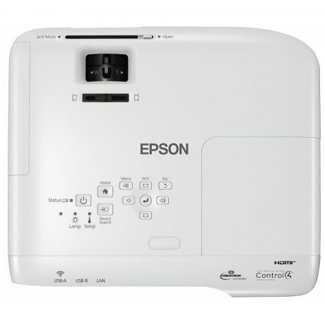 Проектор Epson EB-982W белый (V11H987040) - фото 2