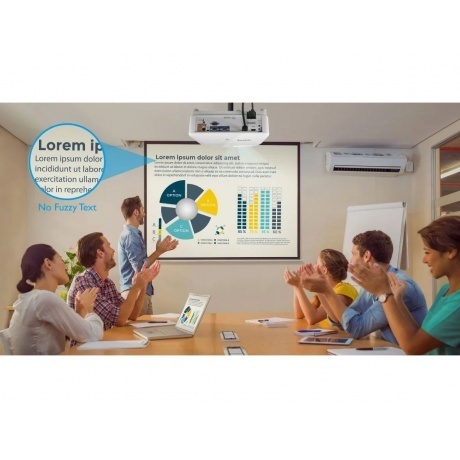 Проектор BenQ MX550 white (9H.JHY77.1HE) - фото 7