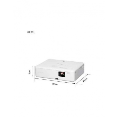 Проектор Epson CO-W01 white (V11HA86040) - фото 7