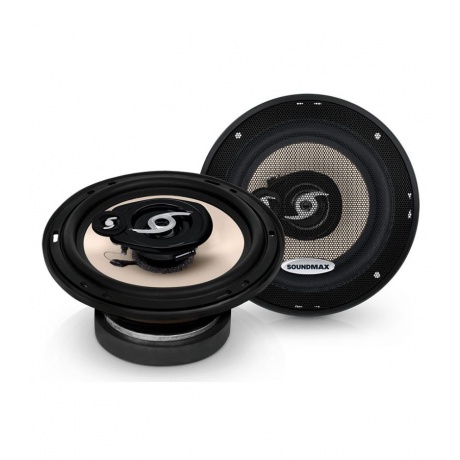 Автоакустика Soundmax SM-CSA603 180Вт 91дБ 4Ом 16см (6дюйм) (ком...