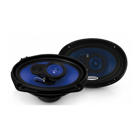 Автоакустика Soundmax SM-CSE693 220Вт 92дБ 4Ом 15x23см 6x9дюйм ком2кол коаксиальные трехполосные 2654₽