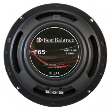 Автоакустика Best Balance F65 - фото 6