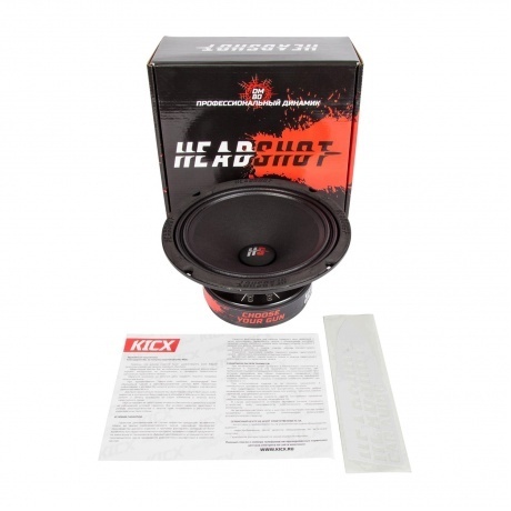 Автоакустика Kicx HeadShot DM80 (4 Ohm), 1 динамик - фото 3