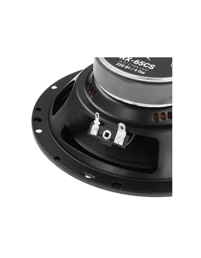 Колонки автомобильные Prology RX-65CS 220Вт 90дБ 4Ом 16.5см (6 1/2дюйм) (ком.:2кол.) компонентные двухполосные - фото 12