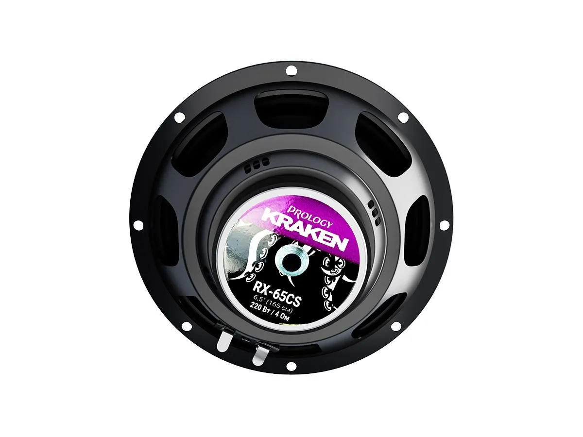 Колонки автомобильные Prology RX-65CS 220Вт 90дБ 4Ом 16.5см (6 1/2дюйм) (ком.:2кол.) компонентные двухполосные - фото 8