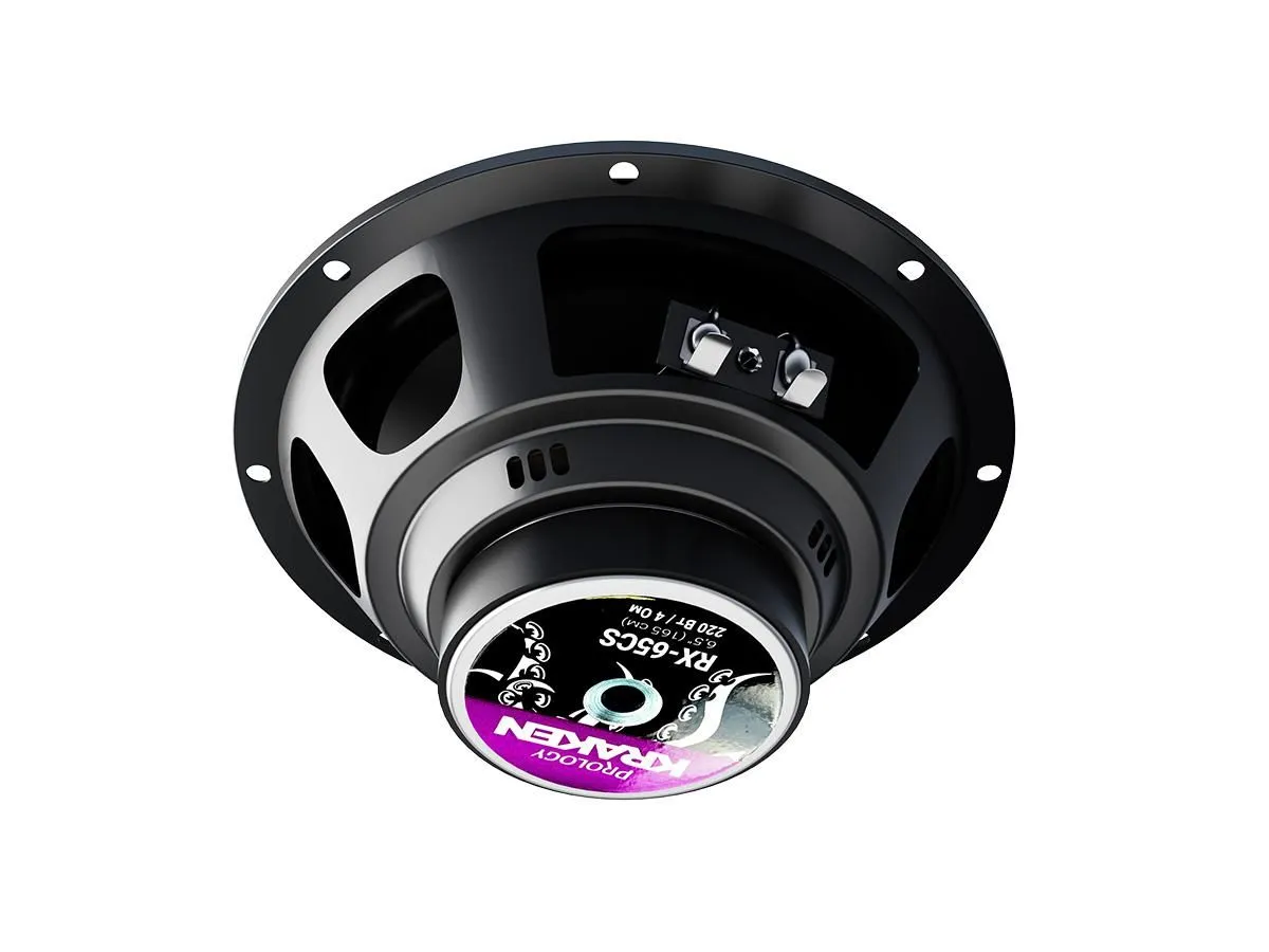 Колонки автомобильные Prology RX-65CS 220Вт 90дБ 4Ом 16.5см (6 1/2дюйм) (ком.:2кол.) компонентные двухполосные - фото 9