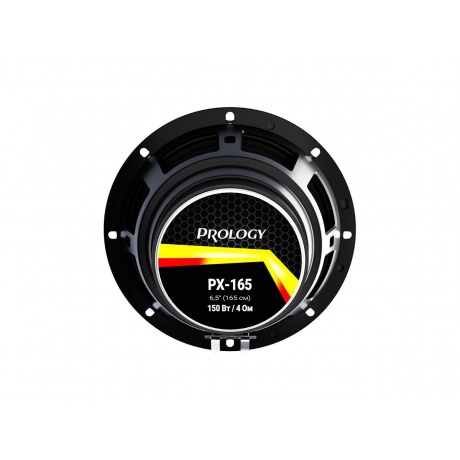 Колонки автомобильные Prology PX-165 150Вт 90дБ 4Ом 16см (6.5дюйм) (ком.:2кол.) коаксиальные двухполосные - фото 7
