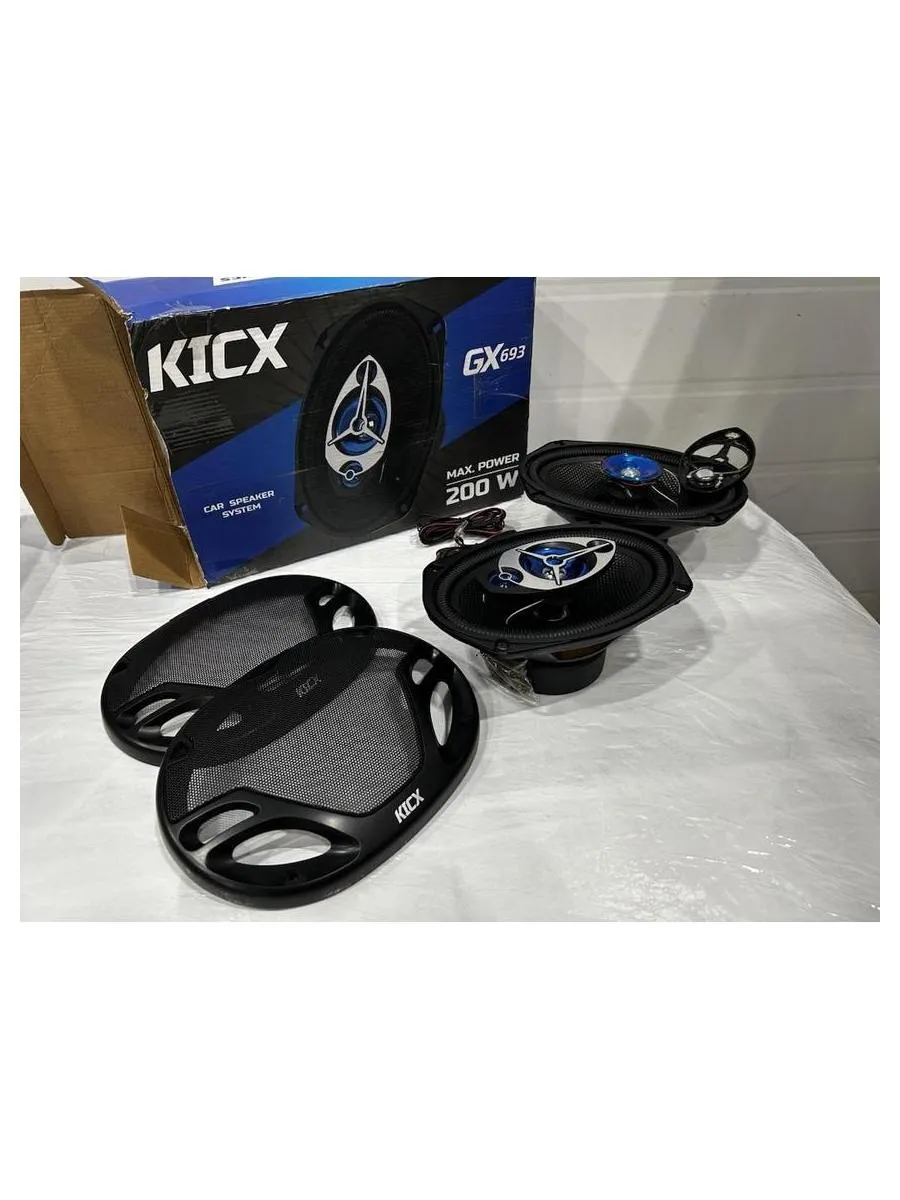 Автоакустика Kicx GX-693 хорошее состояние - фото 7
