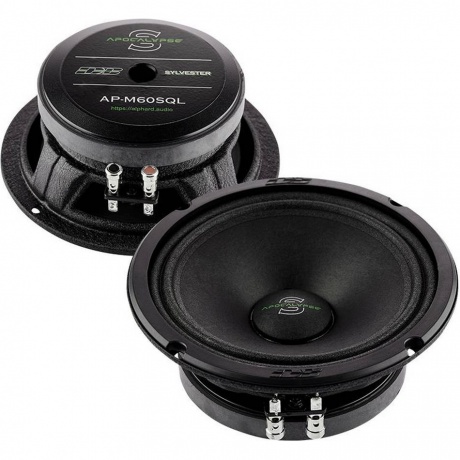 

Автоакустика Alphard Apocalypse AP-M60SQL Sylvester (пара) отличное состояние