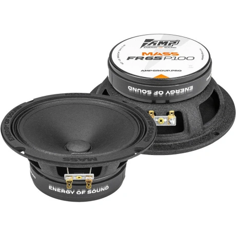 Автоакустика AMP MASS FR65P100, широкополосная эстрадная, 4 Ом, ...