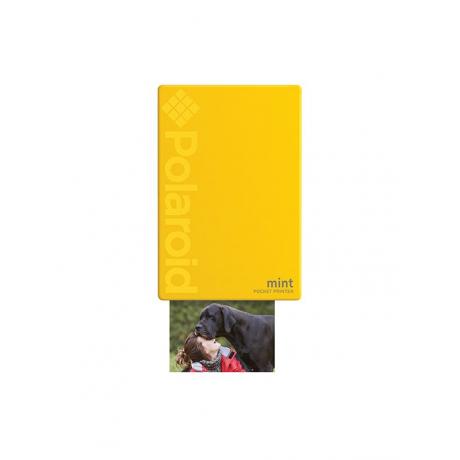 Компактный фотопринтер Polaroid Mint Yellow - фото 6