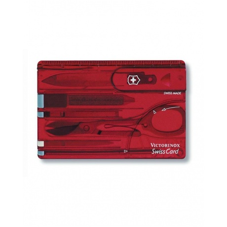 Мультитул Victorinox SwissCard 0.7100.T - фото 1