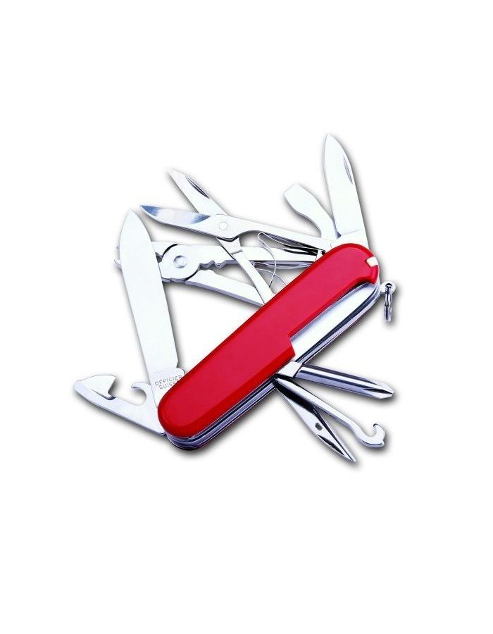 Нож Victorinox Deluxe Tinker Red 1.4723 нож перочинный deluxe tinker красный 9 1х2 6х2 2 см victorinox 1 4723