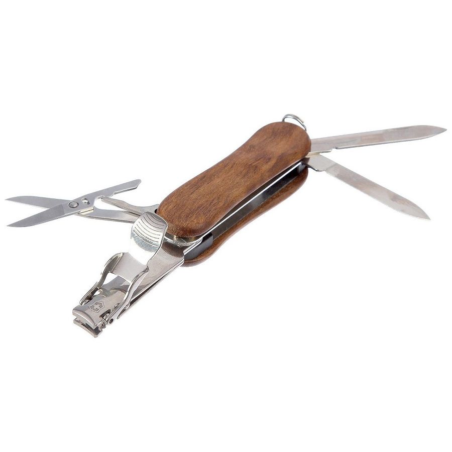 Нож Victorinox NailClip Wood 580 0.6461.63 складной кухонный нож victorinox модель 6 7836 f8b