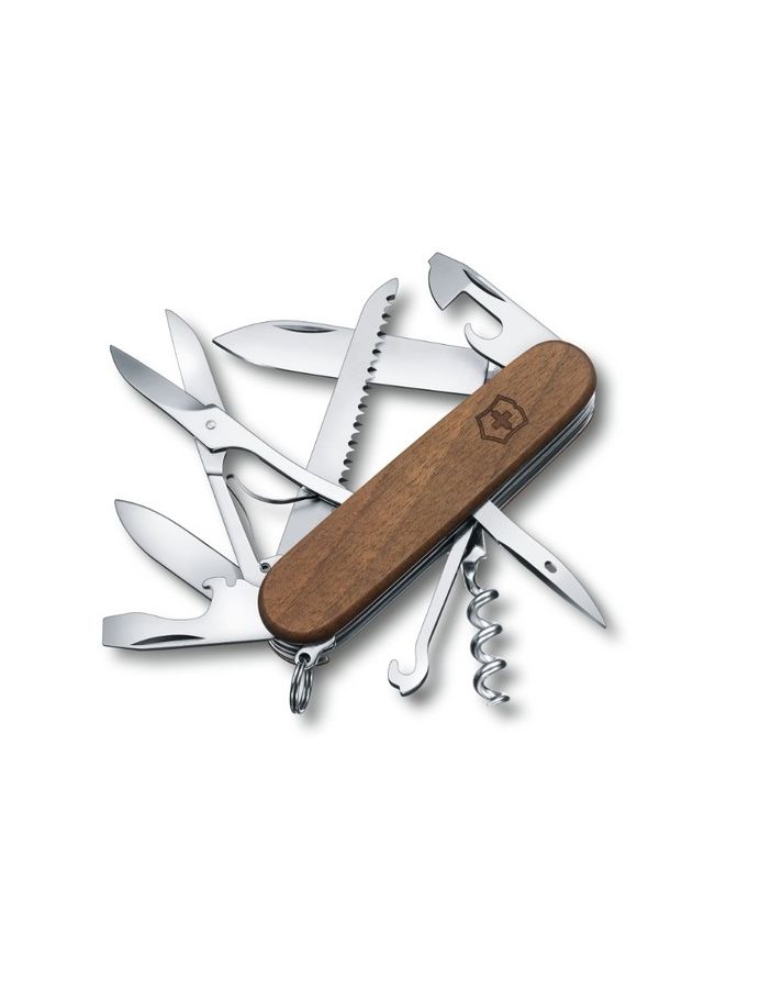 Нож Victorinox Huntsman Wood 1.3711.63 мультитул брелок victorinox huntsman wood коричневый