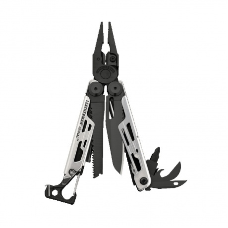 Мультитул Leatherman Signal (832625), 19 функций, серебристо-черный - фото 1